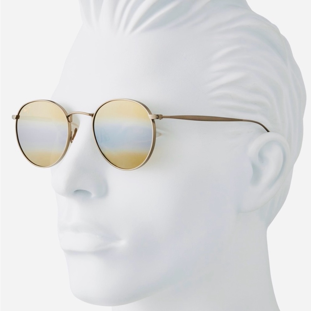 NWT Unisex Maui Jim Nautilus Bronze Titanium Sunglasses - Picture 12 of 12